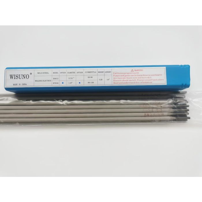Electrodos de soldadura E7018 1/8" 1LB acero al carbono