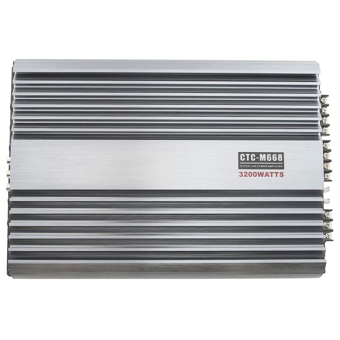 Amplificador de Auto 4 Canales 3200W 12V Potencia Audio Subwoofer