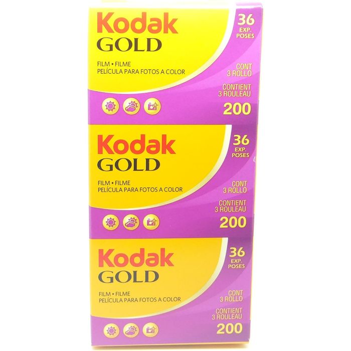 Kodak Kodacolor Gold 200GB 135-36 CN 3P Film