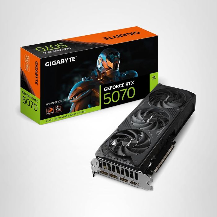 Tarjeta de Video Gigabyte GeForce RTX 5070 OC 12GB GDDR7