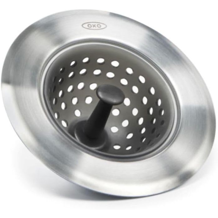Colador de Fregadero OXO Good Grips Silicona Acero Inoxidable