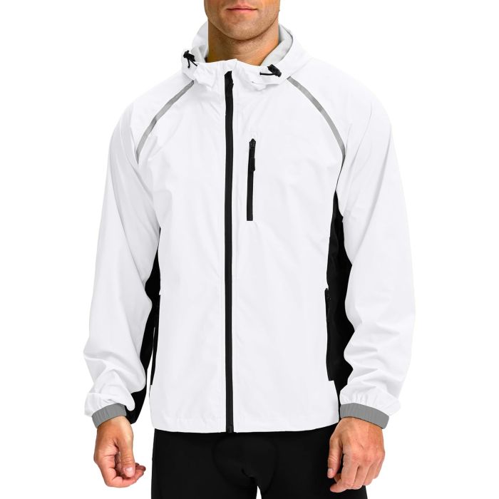 Chaqueta Rompeviento Impermeable para Hombre