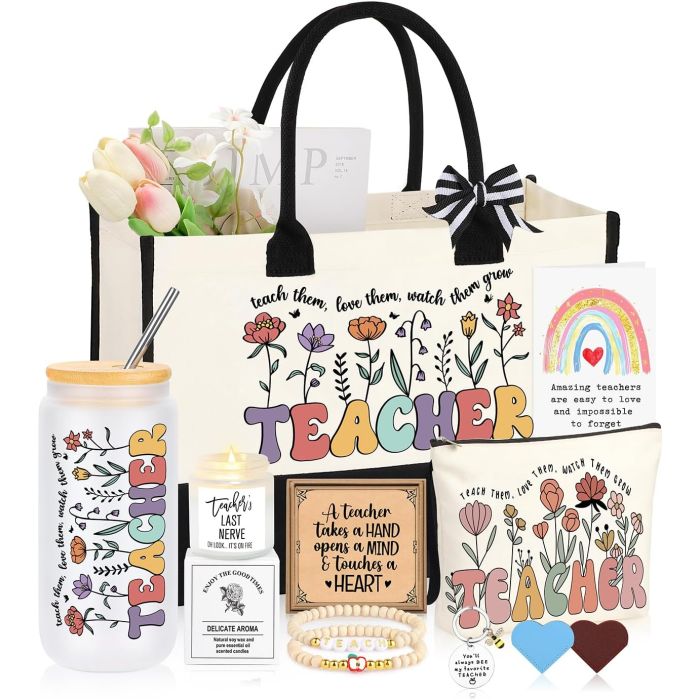 Regalos de agradecimiento para maestras set de 10 piezas