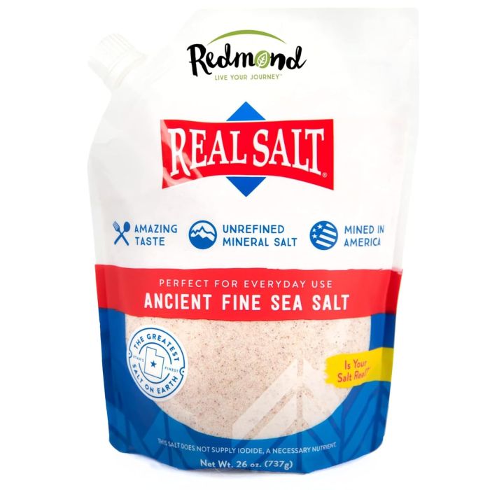 Sal Marina Real Redmond Fina Sin Refinar 26 oz