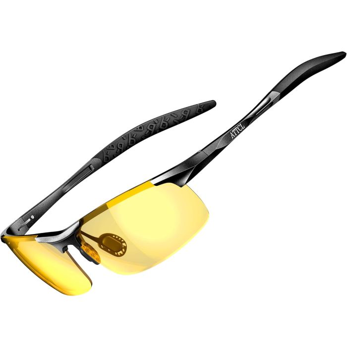 Gafas de Sol Polarizadas ATTCL Hombre Deportivas Protección UV Antideslumbrantes