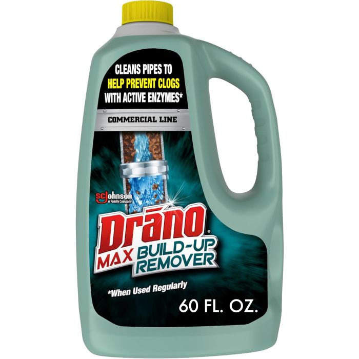 Drano Max Build Up Remover Limpiador de Drenajes 60 oz