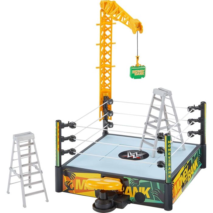 Mattel WWE Money In The Bank Ring Playset con Sonidos