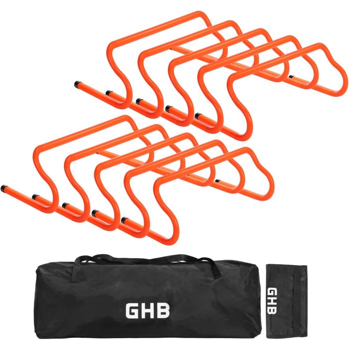 GHB Set de Vallas de Agilidad 10 Pack Naranja