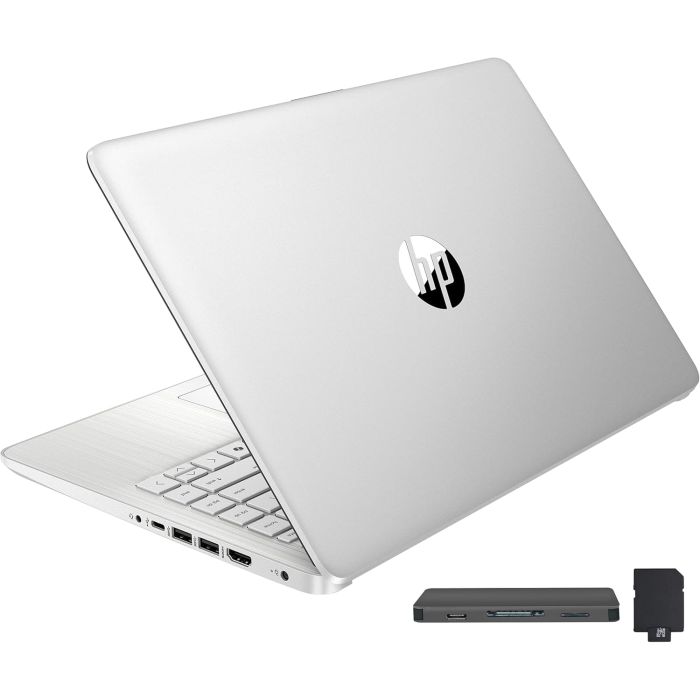 HP Stream 14" HD, Intel Celeron N150, 16GB RAM, 288GB, Win 11, Plata