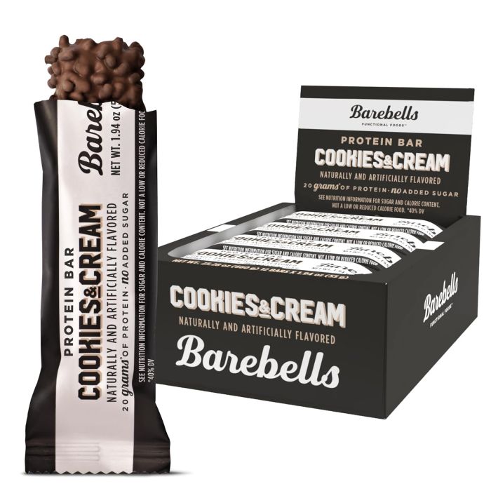 Barebells Protein Bars Cookies & Cream - 12 Barras 20g Proteína