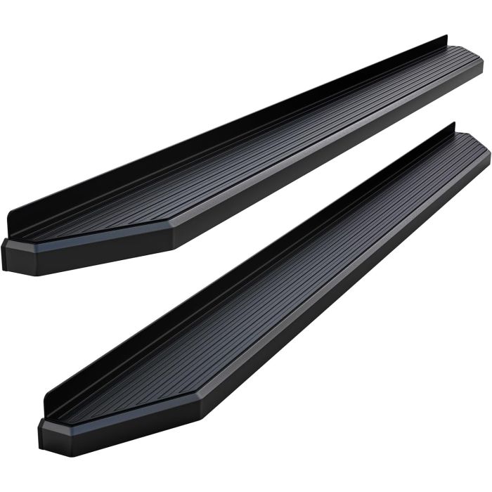 Estribos APS 6in Acero Inoxidable Negro para Chevy Silverado GMC Sierra