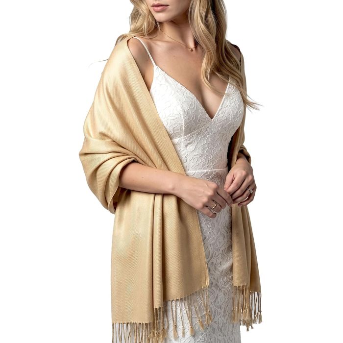 Bufanda Pashmina Achillea para Mujer – Suave y Sedosa
