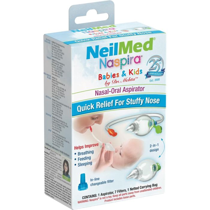 NeilMed Naspira Aspirador Nasal-Oral