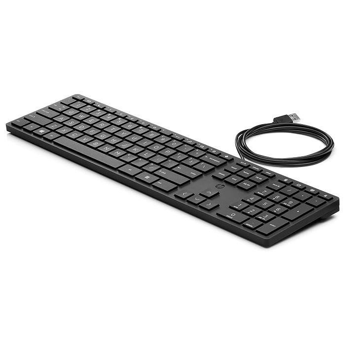 Teclado HP 320K USB Mecánico QWERTZ RGB Negro