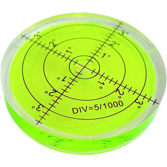 Nivel de burbuja circular WOYISEPG 66x10mm