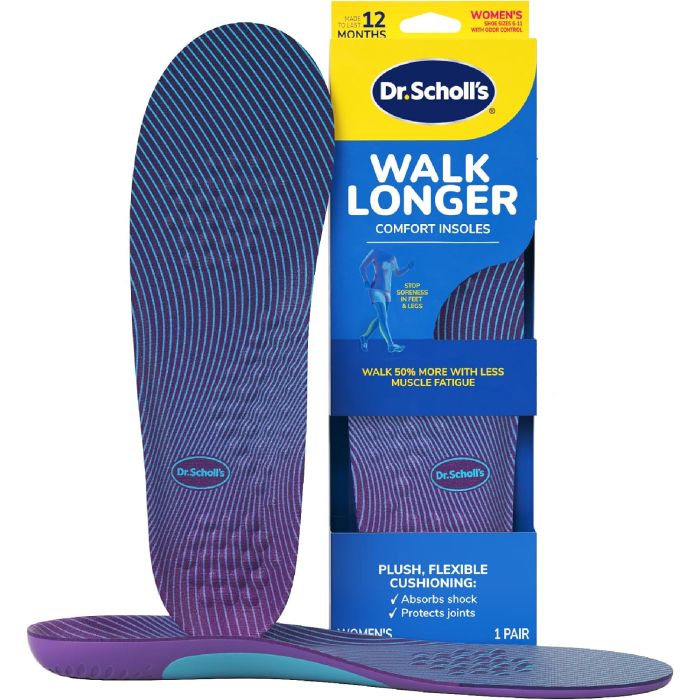 Dr. Scholl's Walk Longer Plantillas - Espuma Suave