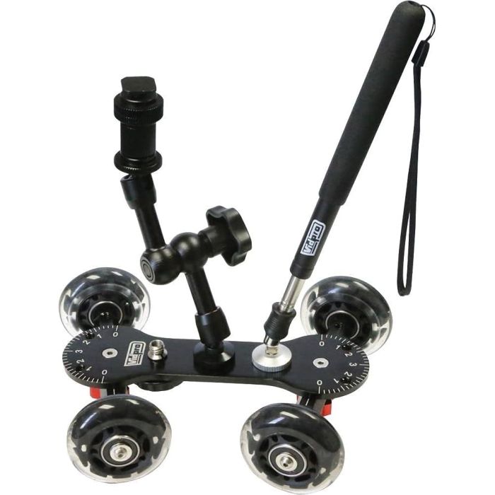 Vidpro SK-22 Dolly Profesional para Cámaras DSLR 25 lbs