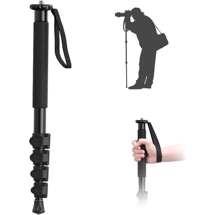 ULANZI TB12 Monopie para cámara 61 pulgadas aluminio compact