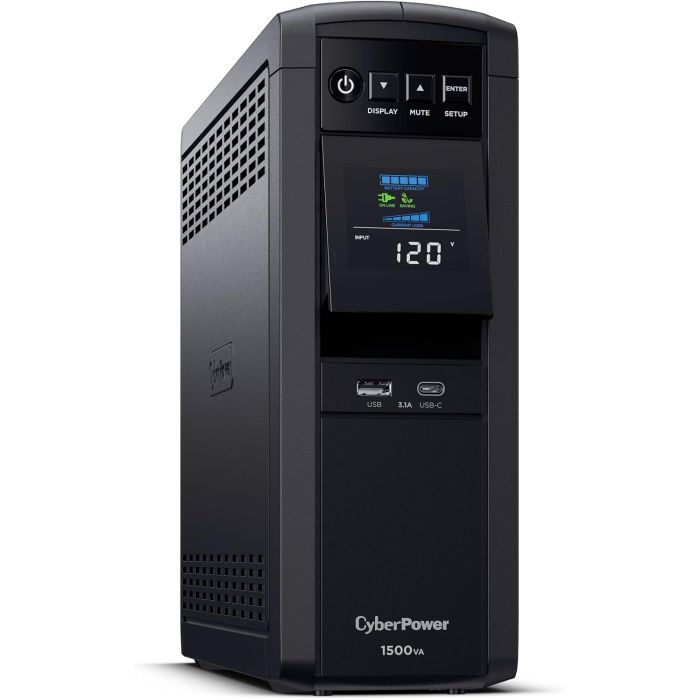 CyberPower CP1500PFCLCD UPS 1500VA/1000W Sinewave 12 Tomas