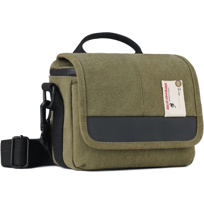 Bolsa para Cámara Besnfoto Small Crossbody Shoulder Bag de Lona Impermeable