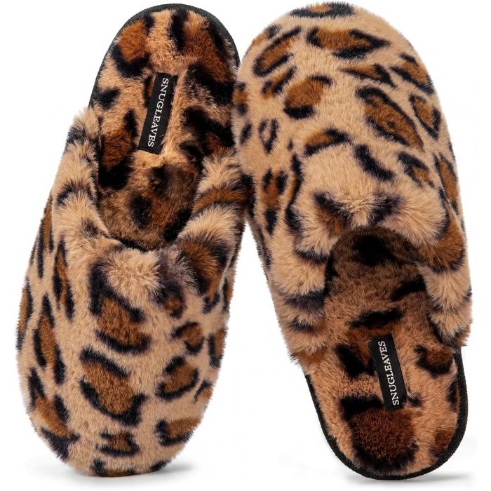 Snug Leaves Pantuflas Mujer Suaves Cómodas Antideslizantes