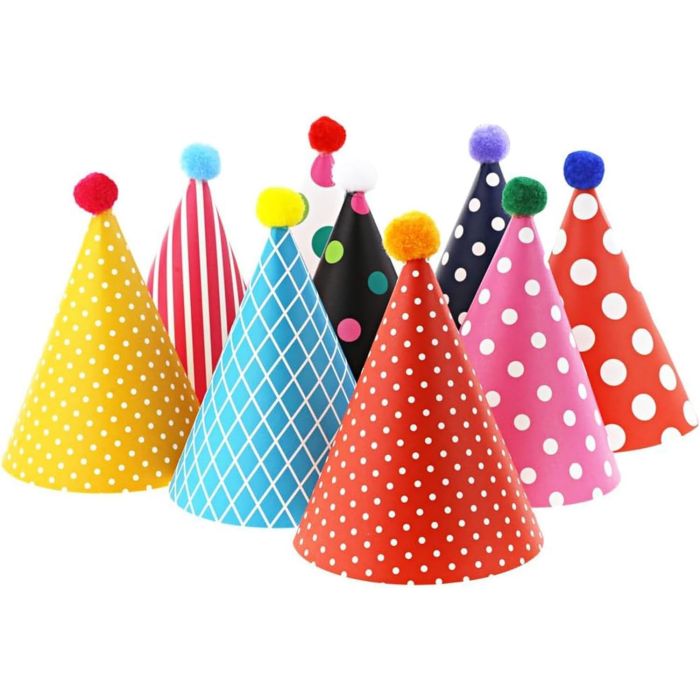 Vesil Gorros Mini Fiesta Infantil 11 Piezas DIY