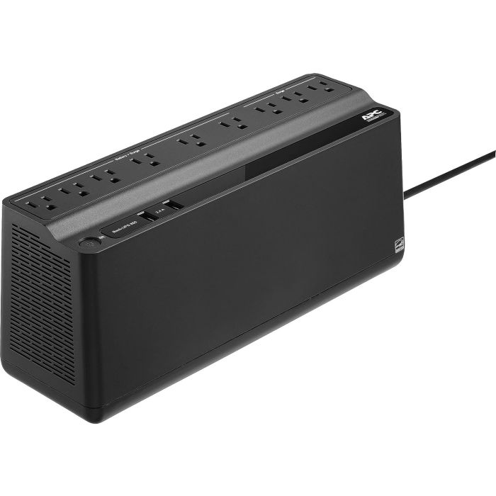 APC Back-UPS 850VA / 450W UPS Batería de Respaldo, 9 Tomas