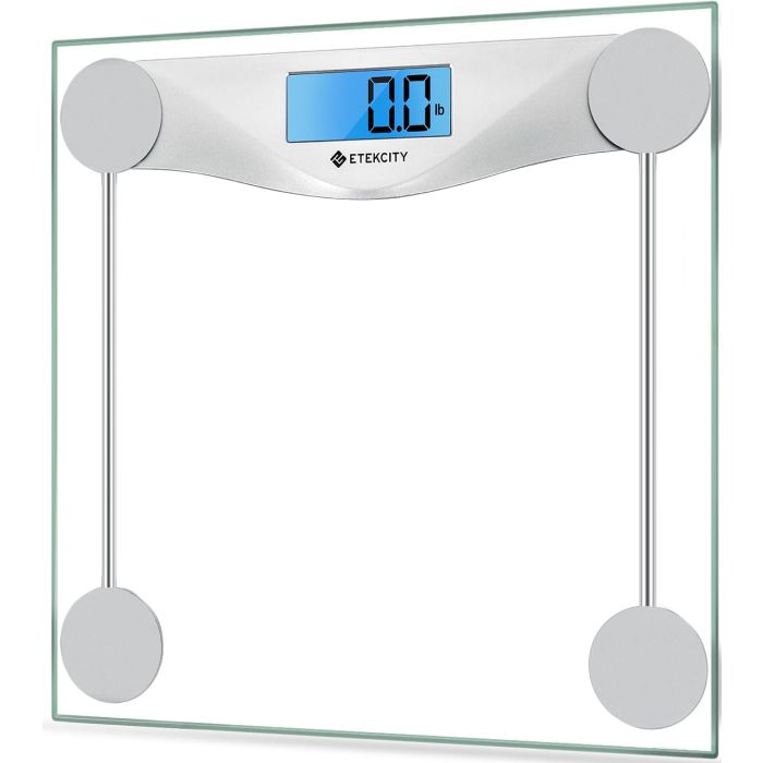 Báscula Digital Corporal Etekcity, LCD Azul, 400 lb