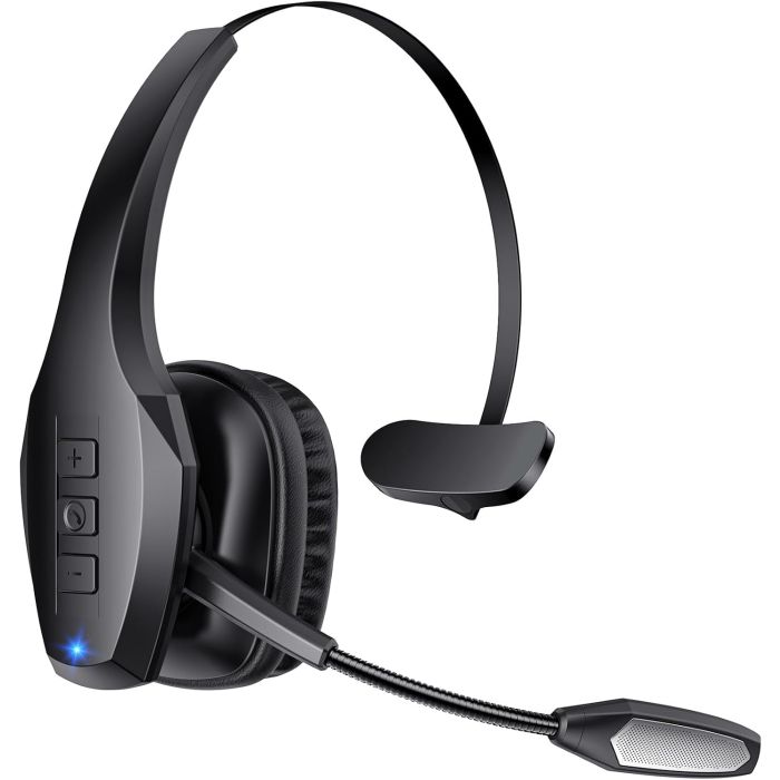 Auriculares Bluetooth Trucker con Micrófono y Cancelación de Ruido