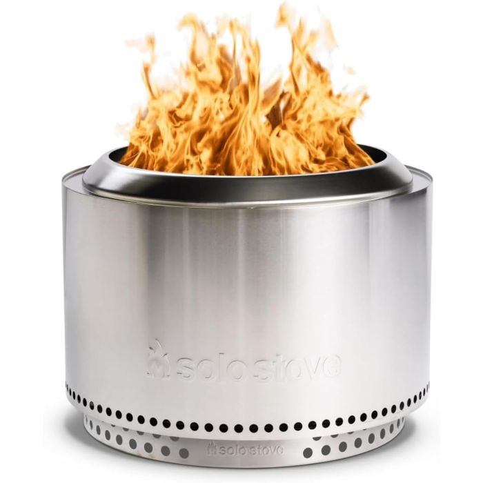 Solo Stove Yukon 27 in Fogata Sin Humo con Bandeja Cenizas y Soporte
