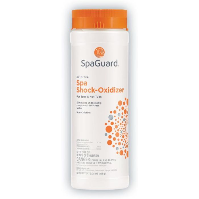 Spa Shock Oxidizer para Spas y Tinas de Hidromasaje 35 oz