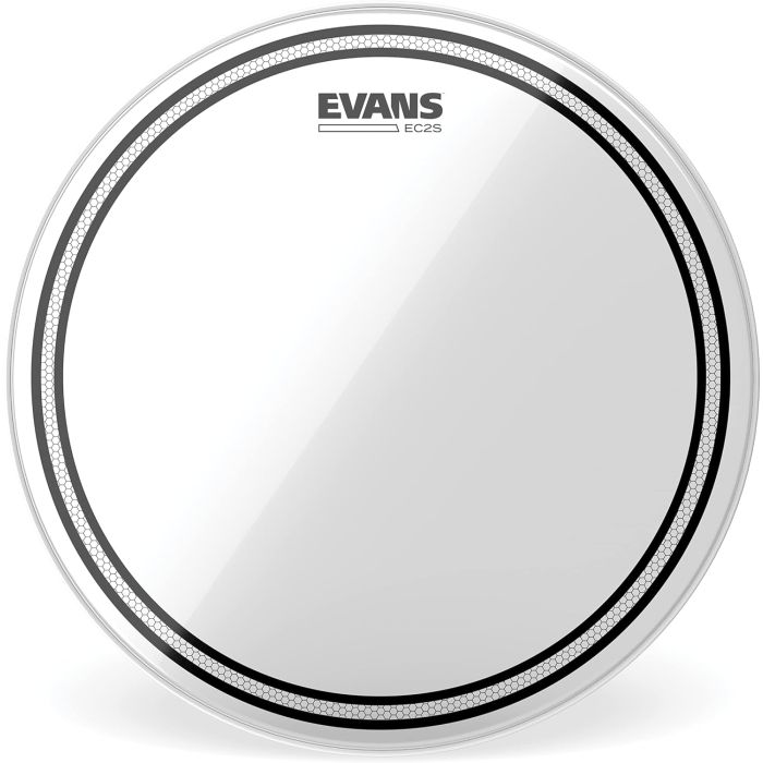 Evans Drum Heads EC2S Tom 12 Pulgadas Claro