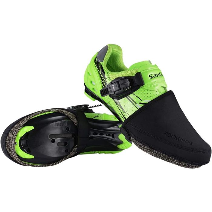 Cubrezapatillas para ciclismo ROCKBROS negros, talla L
