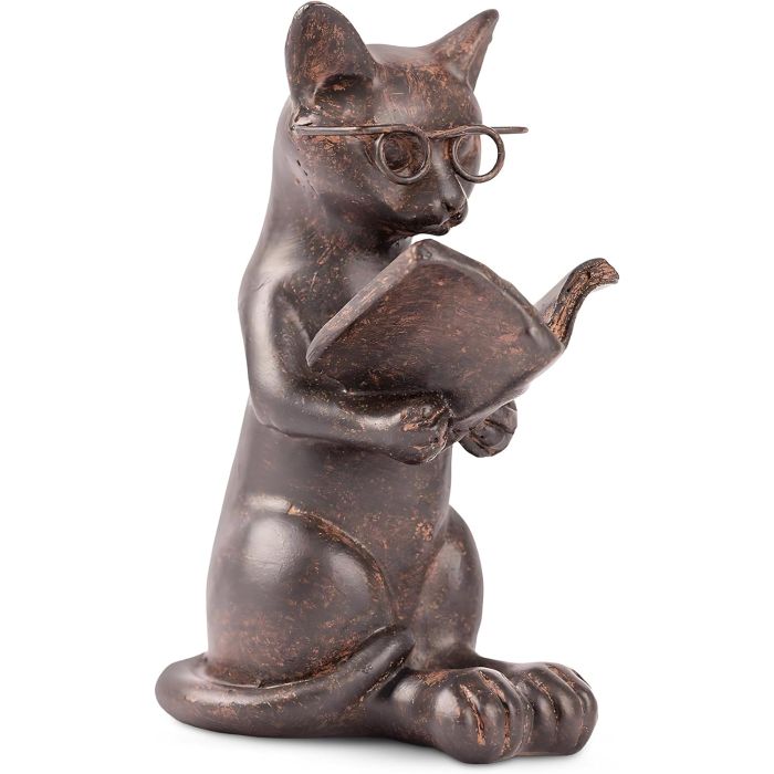 Figura de Gato Young's Inc - Adorno Decorativo para Amantes de los Gatos