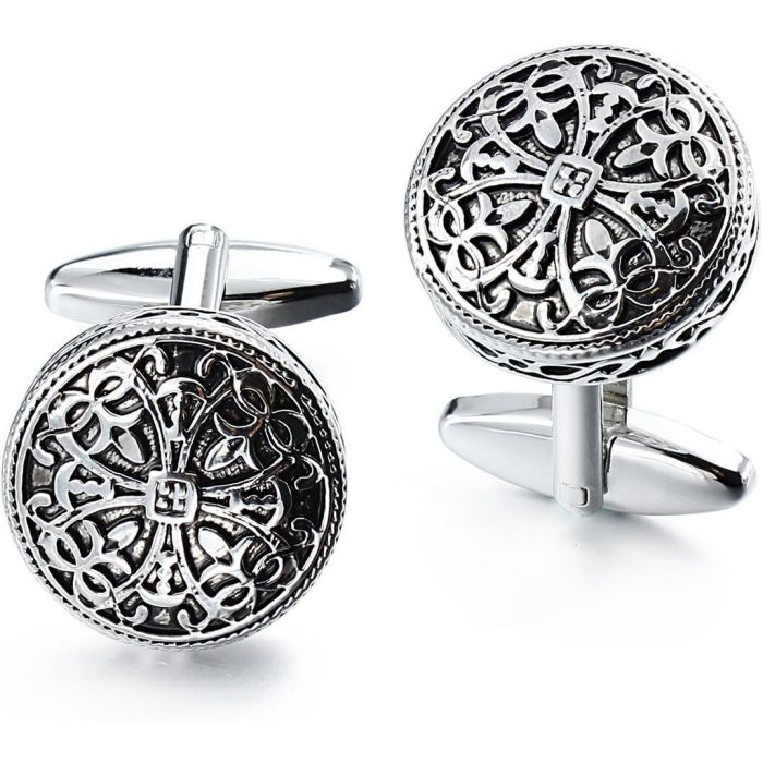 HAWSON Mancornas y Gemelos para Hombre Vintage Esmalte