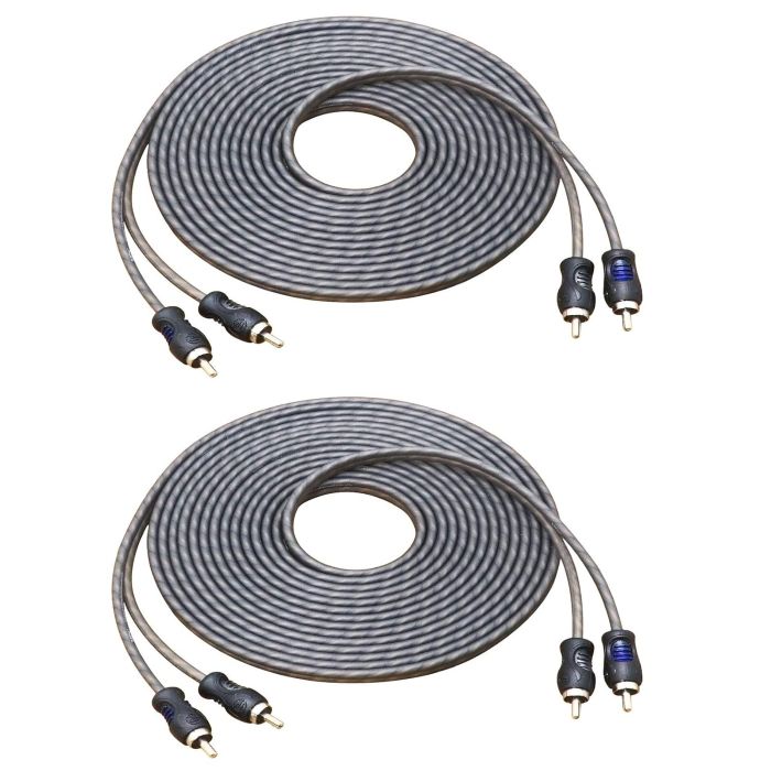 Cable RCA Audio 17ft 2 Canales RECOIL 2 Pack