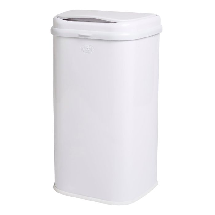 Ubbi Cubo para Pañales Adultos Acero Inoxidable Antiolor Blanco