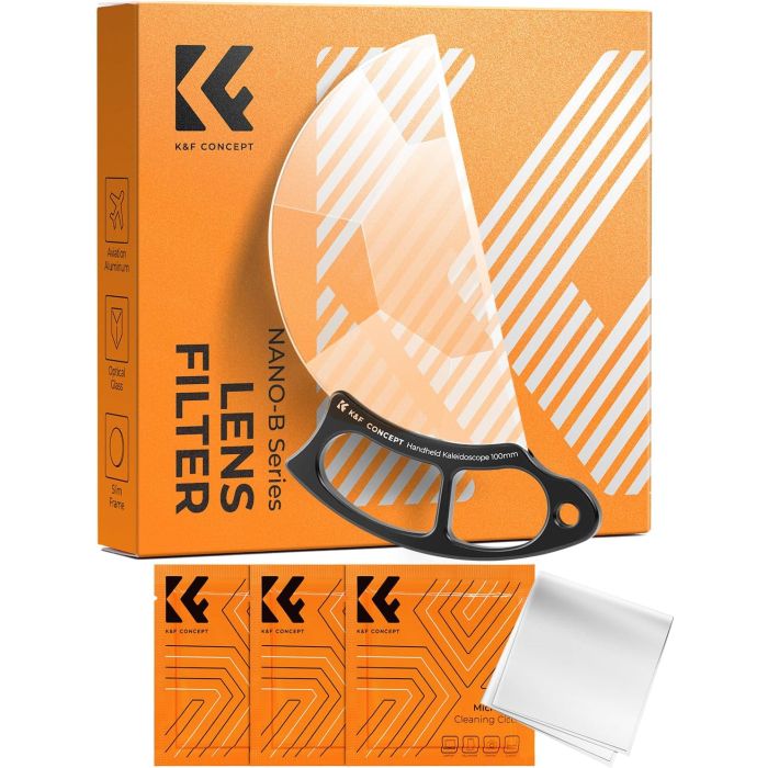 Filtro prisma óptico K&F CONCEPT 100mm para cámara