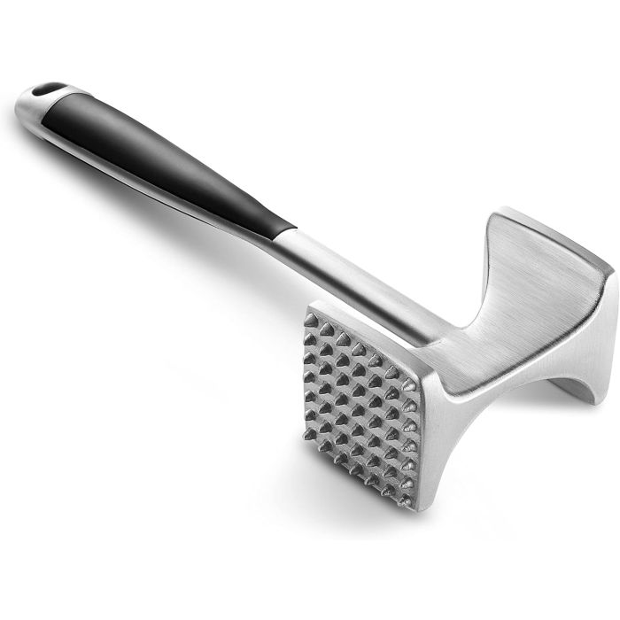 Martillo Ablandador de Carne KITEXPERT, Mango Cómodo, Doble Cara