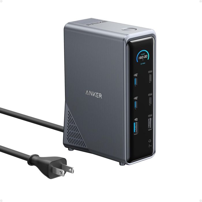 Docking Station Anker Prime 14 Puertos, 160W, 10Gbps, Dual 4K