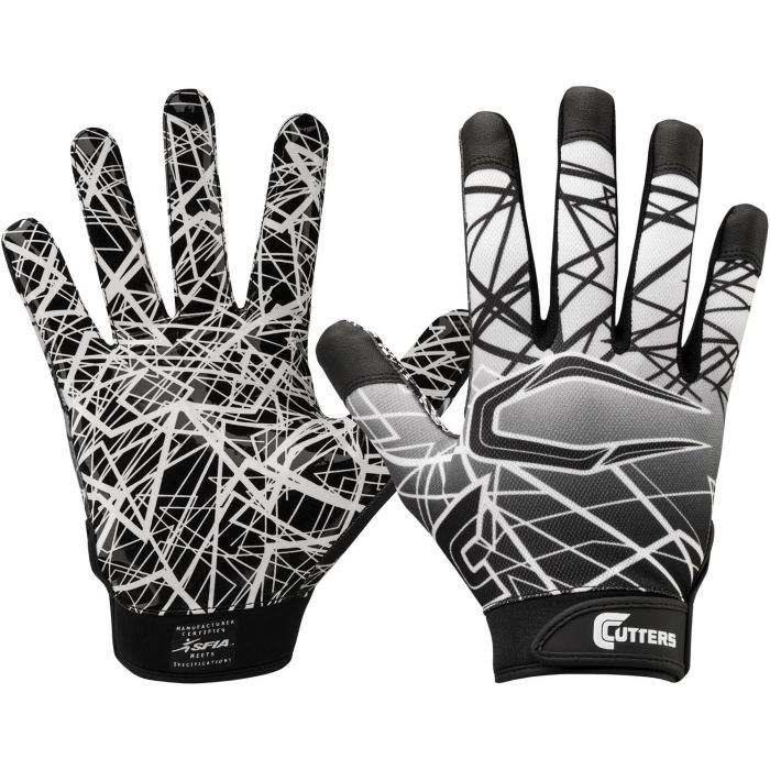 Guantes de fútbol Cutters Game Day Youth Large