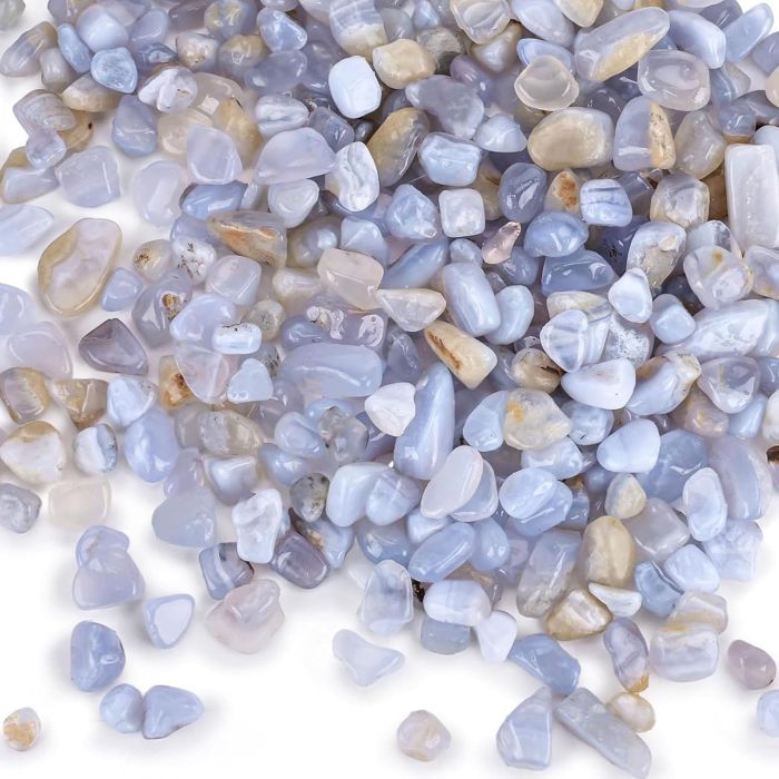 Piedras Decorativas de Cuarzo Natural 1 Lb (0.35-0.8 pulgadas)
