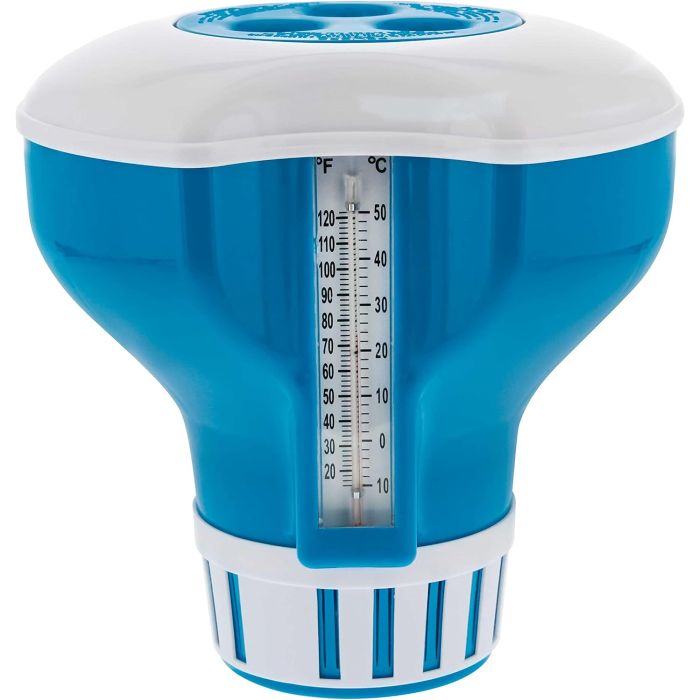 Dispensador flotante químico de cloro diámetro 7 pulgadas