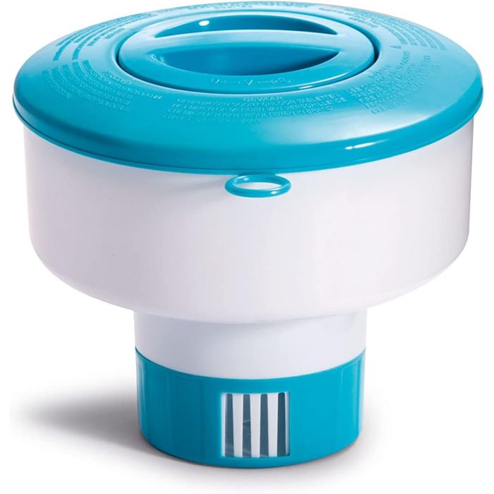 Dispensador Químico Flotante Intex de 7 pulg