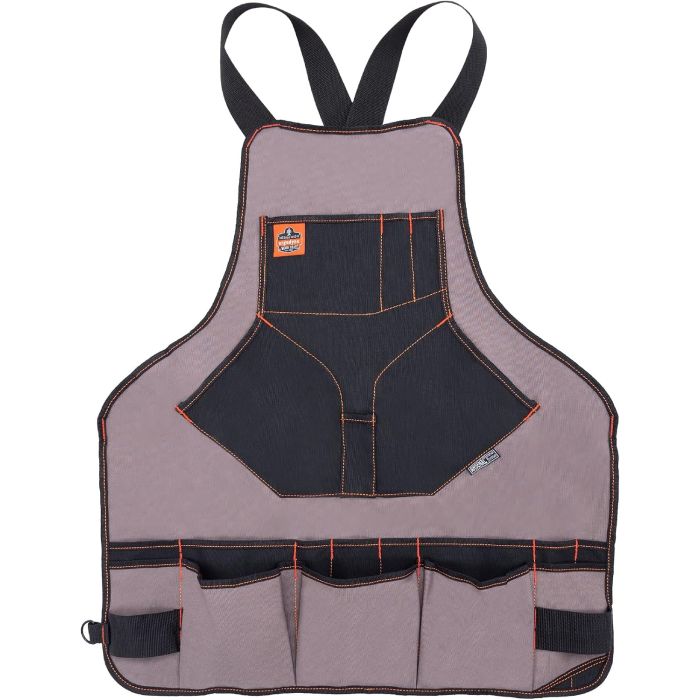 Delantal de herramientas Ergodyne 22 bolsillos gris