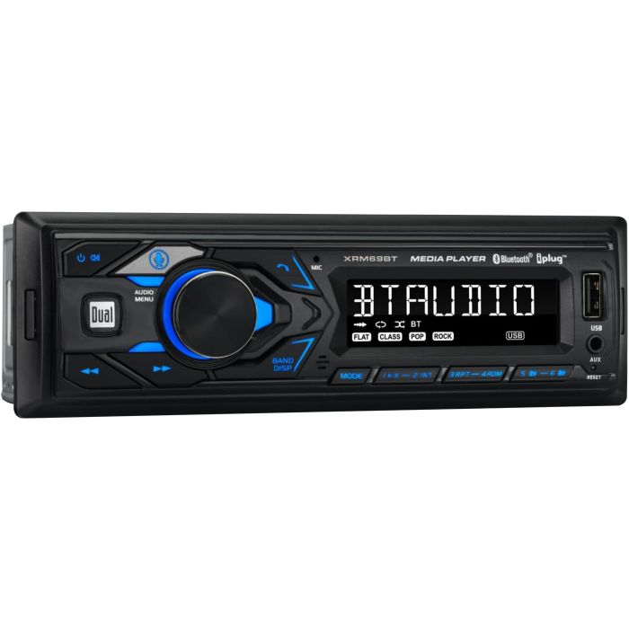 Radio para auto Dual Electronics XRM69BT con Bluetooth y USB
