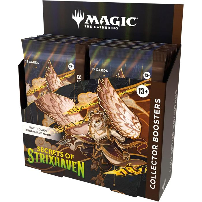 Magic: The Gathering Secrets of Strixhaven - Caja de Sobres Coleccionables (12 Sobres)