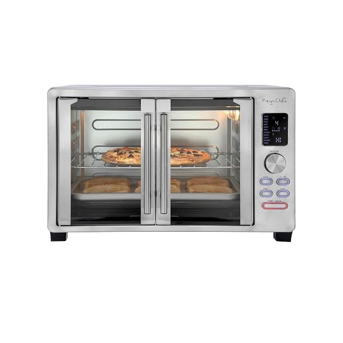 MegaChef 30 Quart Digital French Door Multi-Function Convect