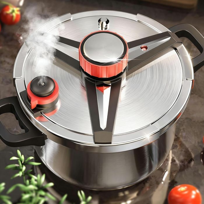 Olla a Presión Acero Inoxidable 9.5L ZILODE
