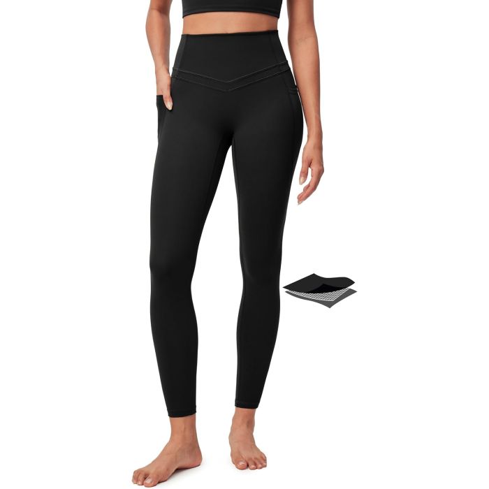 Leggings de compresión para mujer con bolsillos talla M